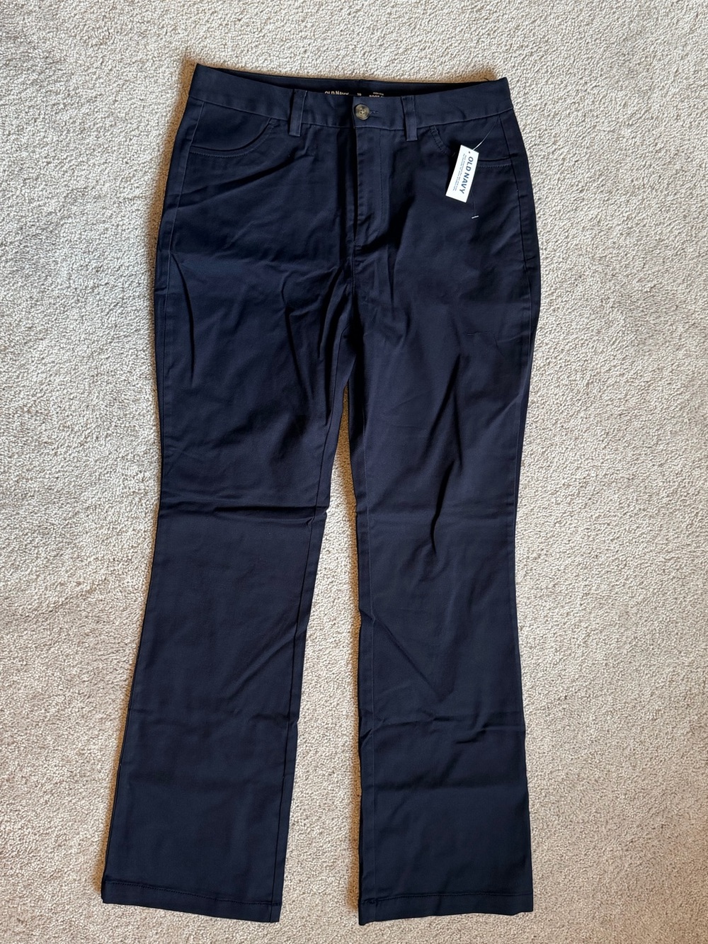 Old Navy women’s navy blue chino pants